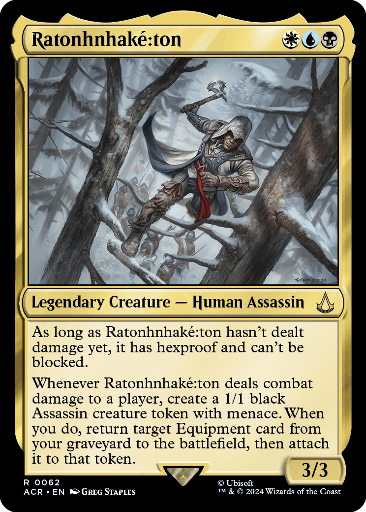 Ratonhnhaké꞉ton - Magic: The Gathering - MoxLand