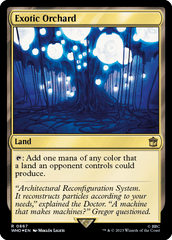 Pomar Exótico / Exotic Orchard - Magic: The Gathering - MoxLand