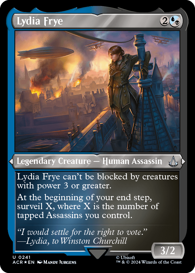 Lydia Frye - Magic: The Gathering - MoxLand