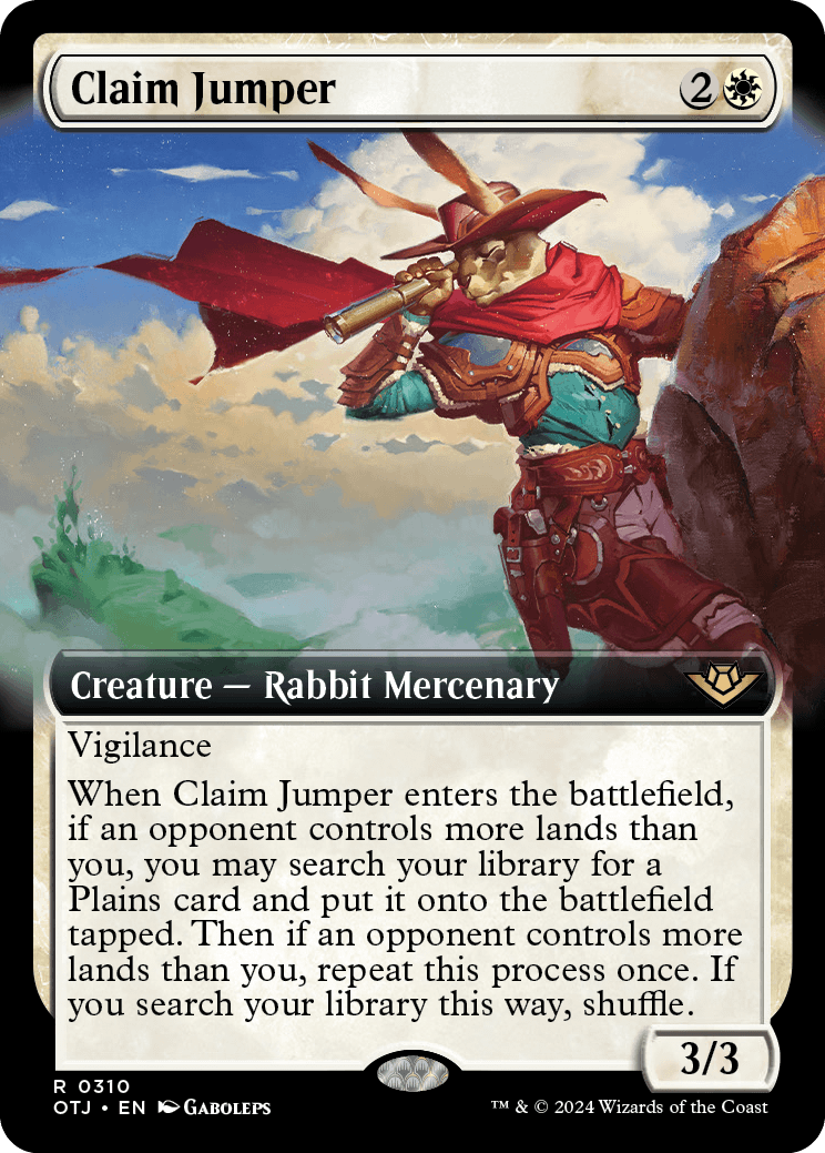 Grileiro / Claim Jumper - Magic: The Gathering - MoxLand