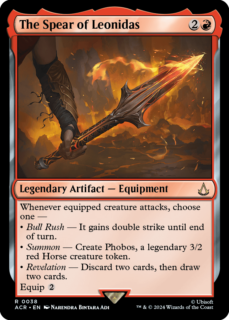 The Spear of Leonidas - Magic: The Gathering - MoxLand