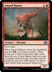 Raptor Amplificado / Amped Raptor - Magic: The Gathering - MoxLand