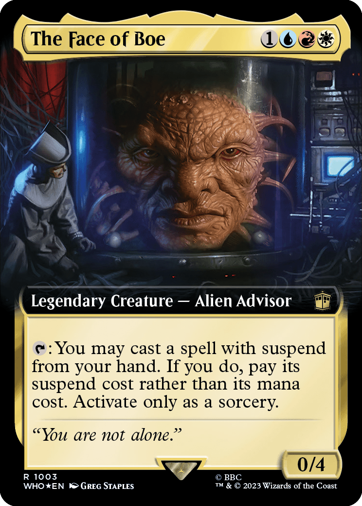 The Face of Boe - Magic: The Gathering - MoxLand
