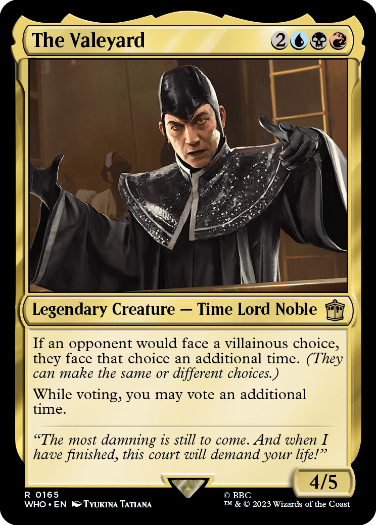 The Valeyard - Magic: The Gathering - MoxLand