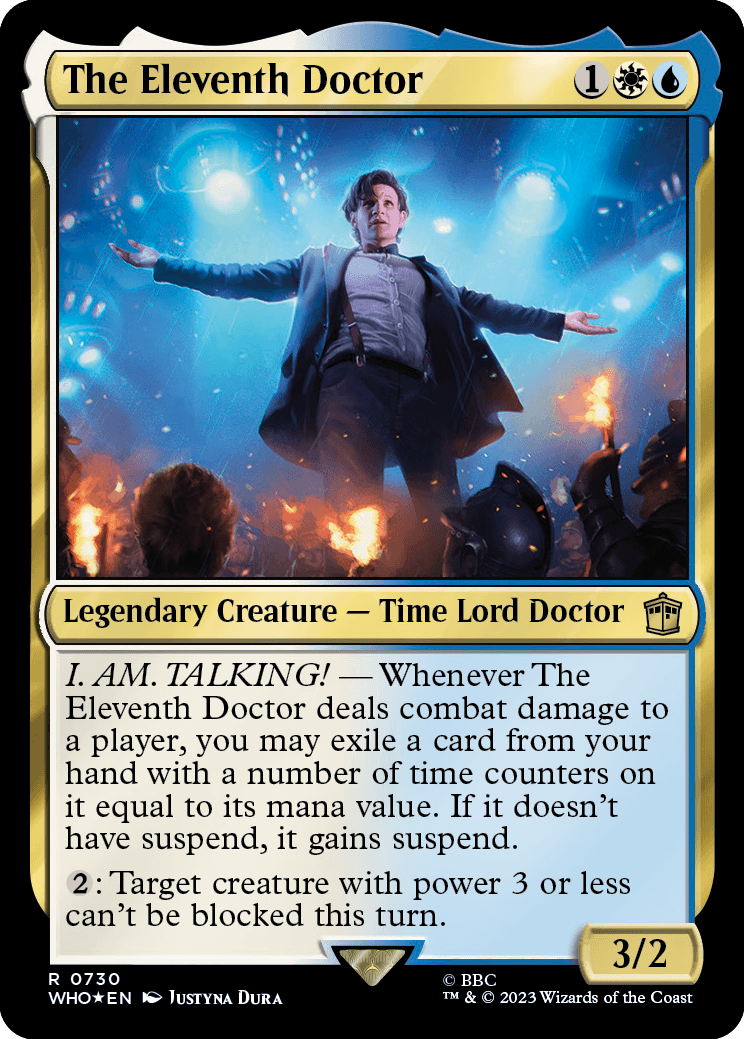The Eleventh Doctor - Magic: The Gathering - MoxLand