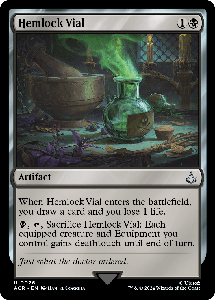 Hemlock Vial - Magic: The Gathering - MoxLand
