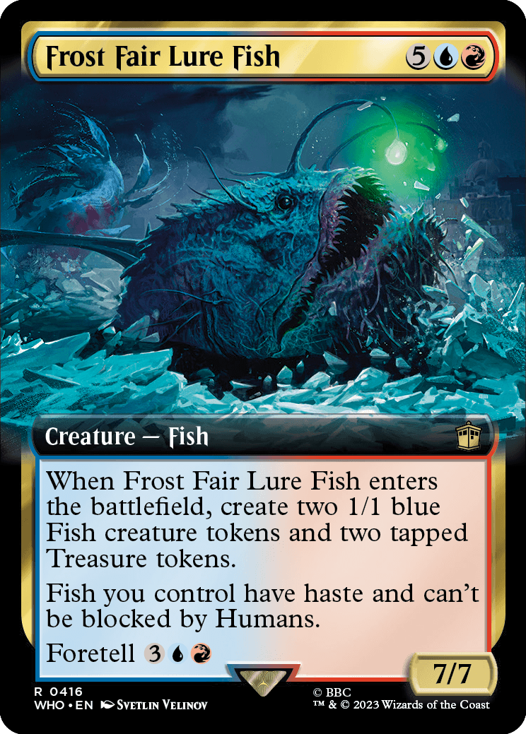 Frost Fair Lure Fish - Magic: The Gathering - MoxLand