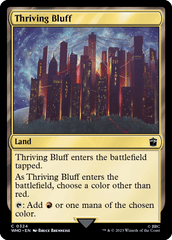 Penhasco Vicejante / Thriving Bluff - Magic: The Gathering - MoxLand