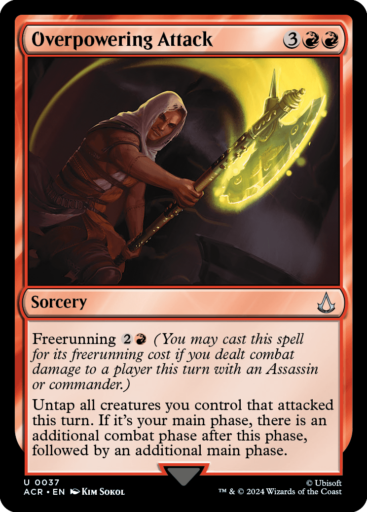 Overpowering Attack - Magic: The Gathering - MoxLand