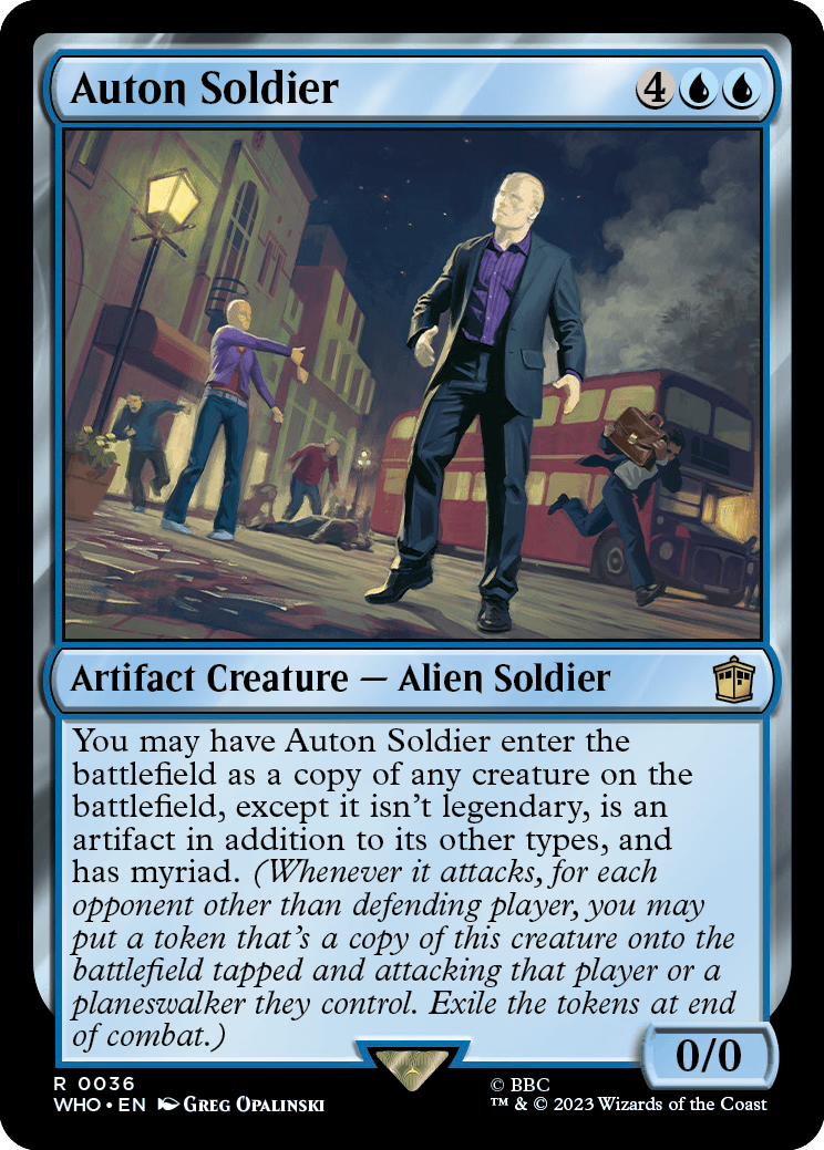Auton Soldier - Magic: The Gathering - MoxLand