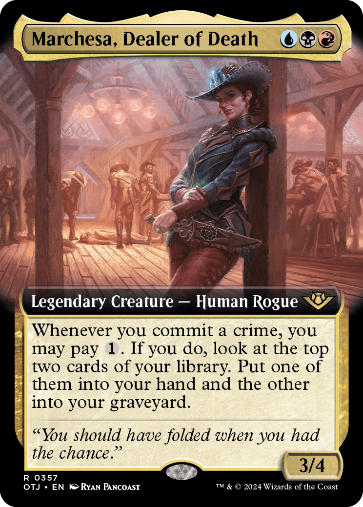 Marchesa, Mercadora da Morte / Marchesa, Dealer of Death - Magic: The Gathering - MoxLand