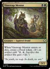 Mentor Ceifavinha / Vinereap Mentor - Magic: The Gathering - MoxLand