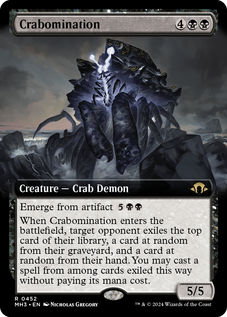 Abominaguejo / Crabomination - Magic: The Gathering - MoxLand
