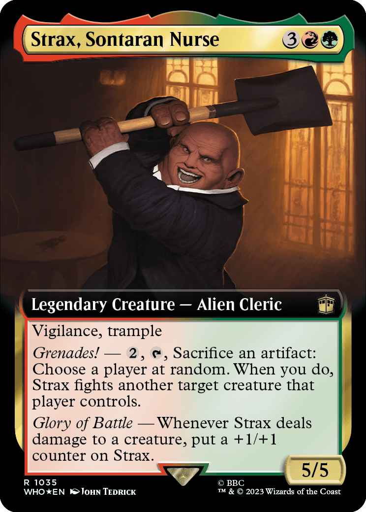 Strax, Sontaran Nurse - Magic: The Gathering - MoxLand