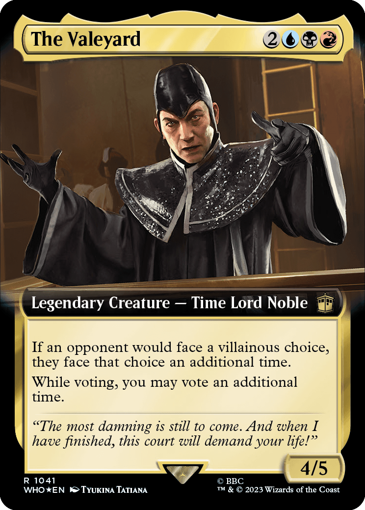The Valeyard - Magic: The Gathering - MoxLand