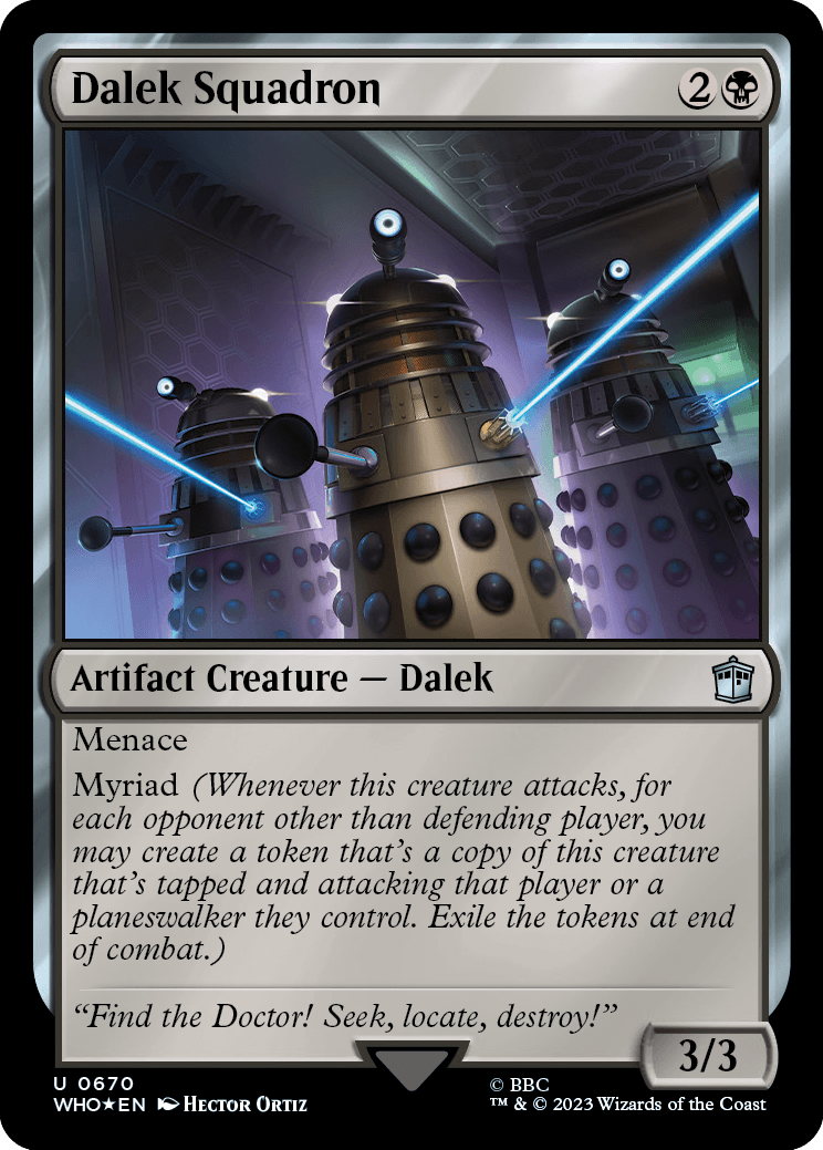 Dalek Squadron - Magic: The Gathering - MoxLand