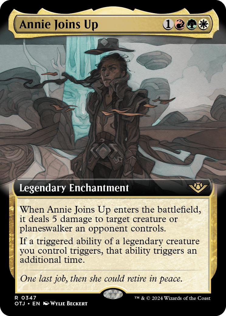 Adesão de Annie / Annie Joins Up - Magic: The Gathering - MoxLand