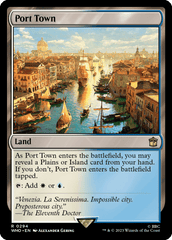 Cidade Portuária / Port Town - Magic: The Gathering - MoxLand