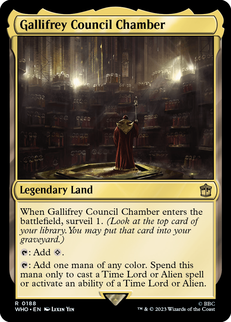 Gallifrey Council Chamber - Magic: The Gathering - MoxLand