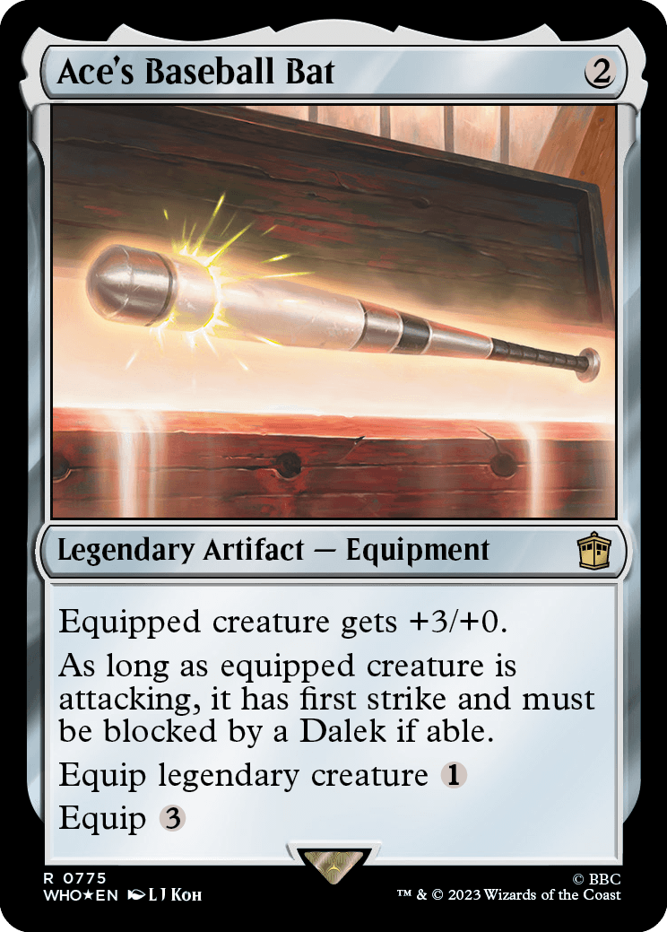 Ace's Baseball Bat - Magic: The Gathering - MoxLand