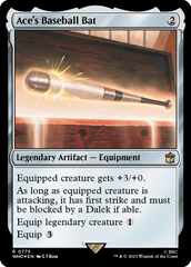 Ace's Baseball Bat - Magic: The Gathering - MoxLand