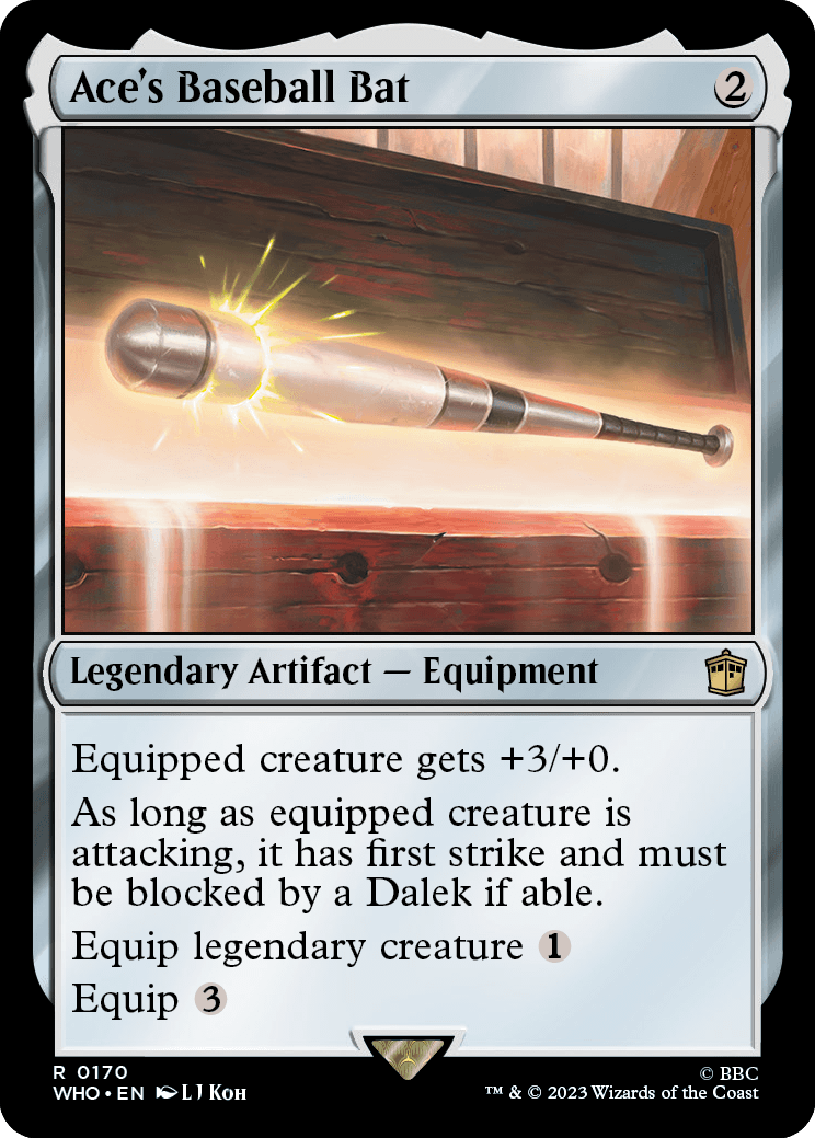 Ace's Baseball Bat - Magic: The Gathering - MoxLand
