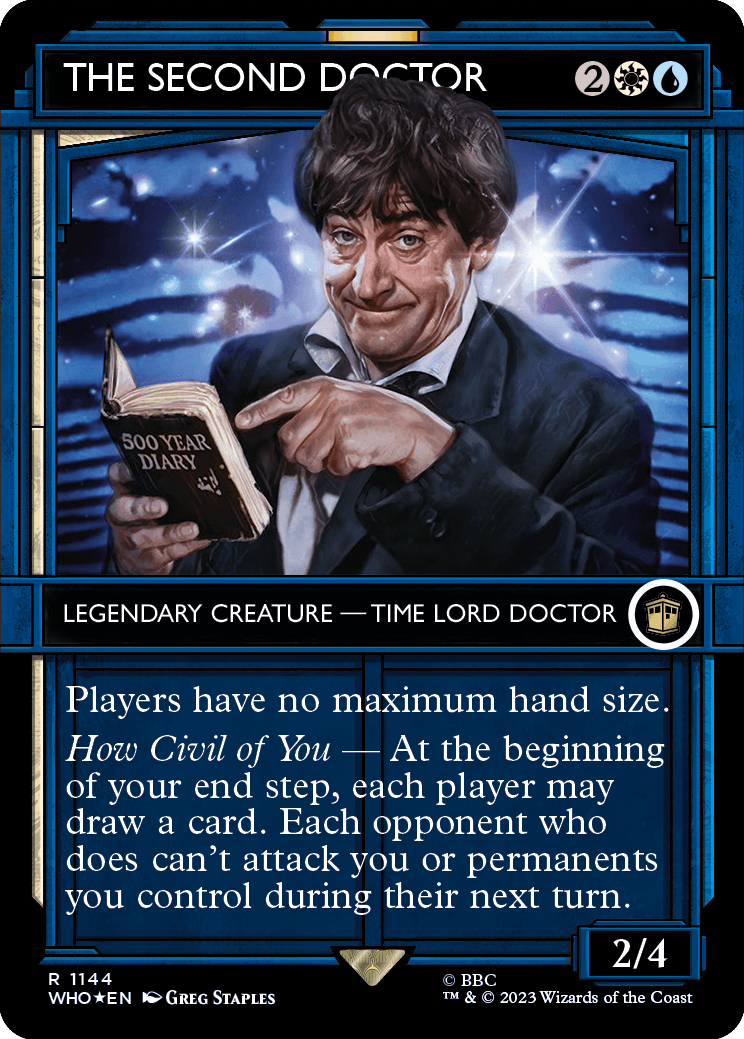 The Second Doctor - Magic: The Gathering - MoxLand
