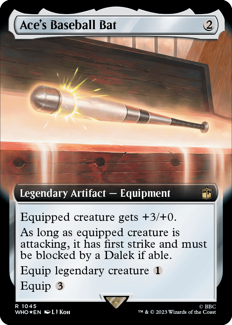 Ace's Baseball Bat - Magic: The Gathering - MoxLand