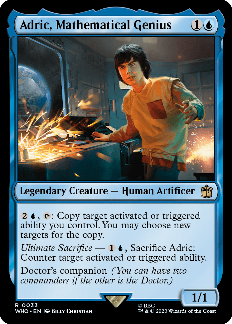 Adric, Mathematical Genius - Magic: The Gathering - MoxLand