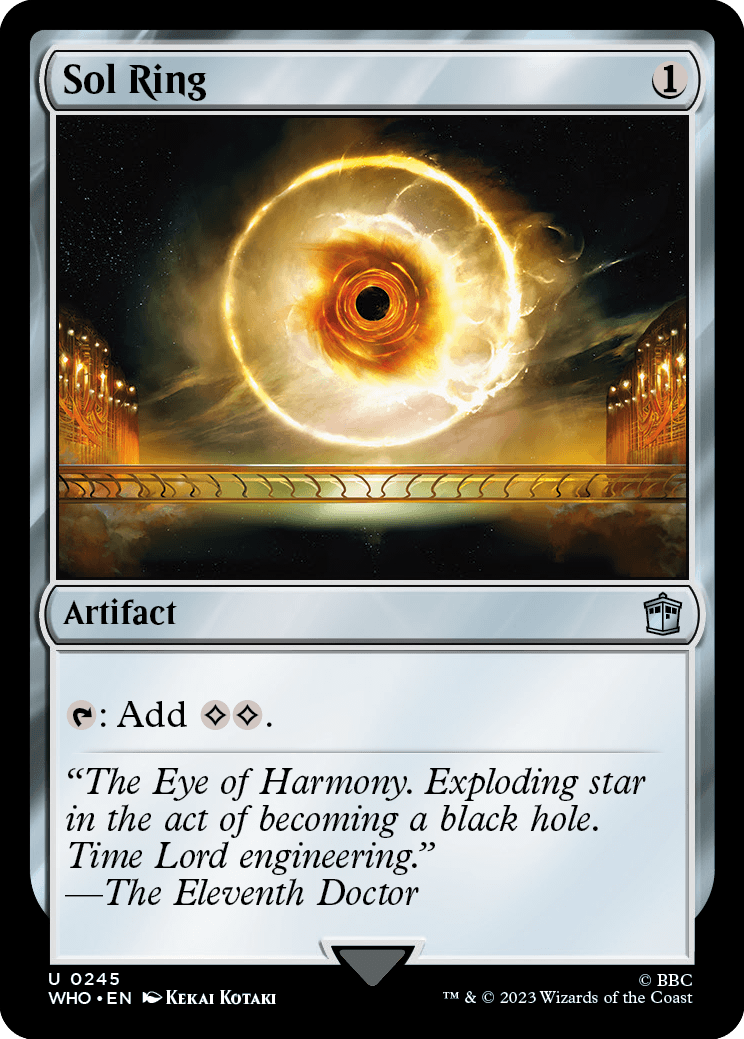 Anel Solar / Sol Ring - Magic: The Gathering - MoxLand