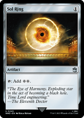 Anel Solar / Sol Ring - Magic: The Gathering - MoxLand