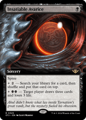 Avareza Insaciável / Insatiable Avarice - Magic: The Gathering - MoxLand