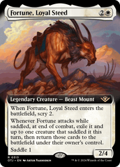 Fortuna, Montaria Leal / Fortune, Loyal Steed - Magic: The Gathering - MoxLand