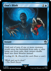 Don't Blink - Magic: The Gathering - MoxLand