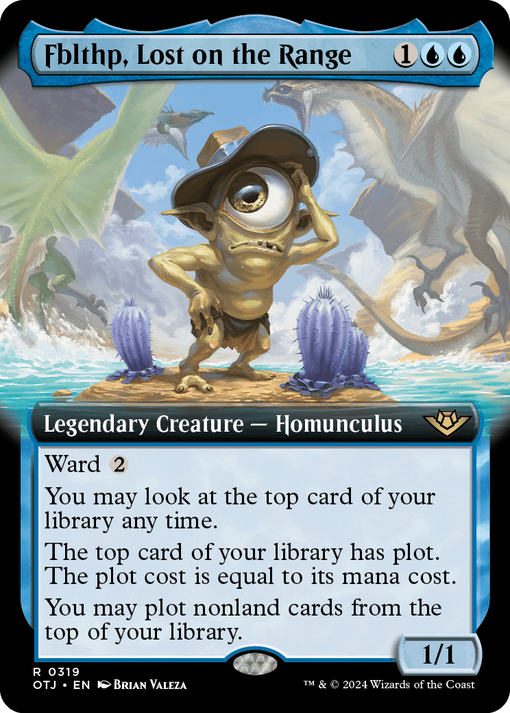 Fblthp, Perdido no Campo / Fblthp, Lost on the Range - Magic: The Gathering - MoxLand