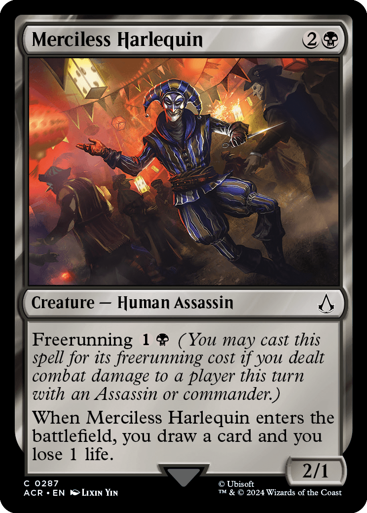 Merciless Harlequin - Magic: The Gathering - MoxLand