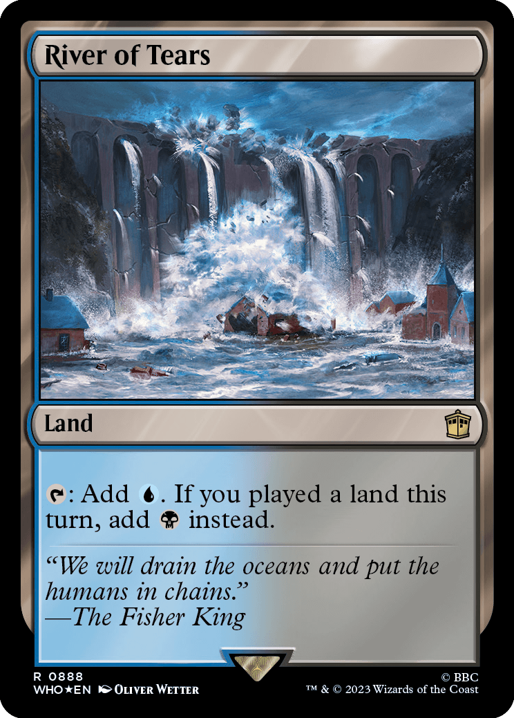 Rio de Lágrimas / River of Tears - Magic: The Gathering - MoxLand