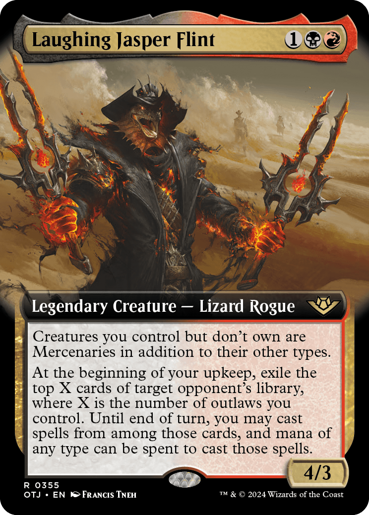 Flint Jaspe Risonho / Laughing Jasper Flint - Magic: The Gathering - MoxLand