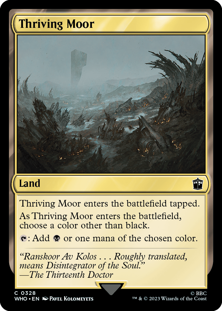 Charco Vicejante / Thriving Moor - Magic: The Gathering - MoxLand