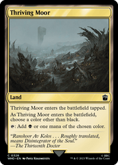 Charco Vicejante / Thriving Moor - Magic: The Gathering - MoxLand