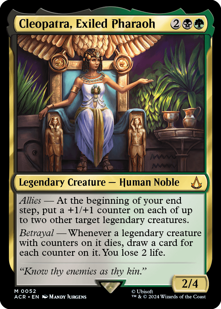 Cleopatra, Exiled Pharaoh - Magic: The Gathering - MoxLand