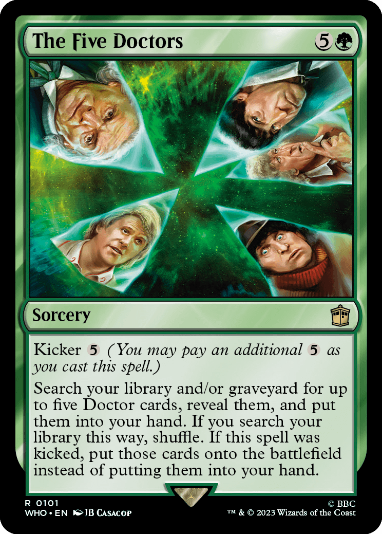 The Five Doctors - Magic: The Gathering - MoxLand