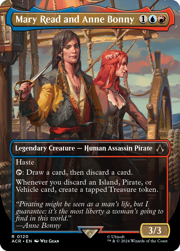 Mary Read and Anne Bonny - Magic: The Gathering - MoxLand