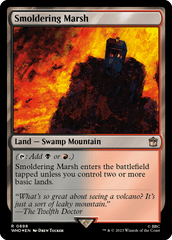 Pântano Ardente / Smoldering Marsh - Magic: The Gathering - MoxLand