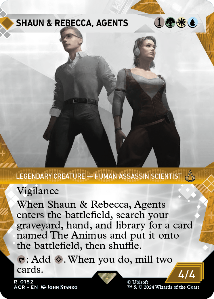 Shaun & Rebecca, Agents - Magic: The Gathering - MoxLand