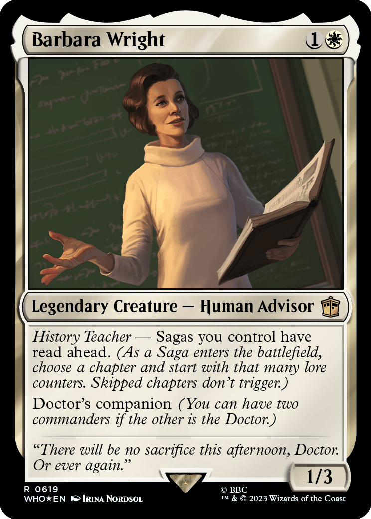 Barbara Wright - Magic: The Gathering - MoxLand