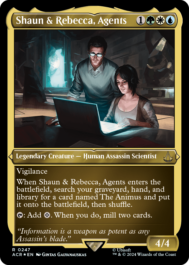 Shaun & Rebecca, Agents - Magic: The Gathering - MoxLand