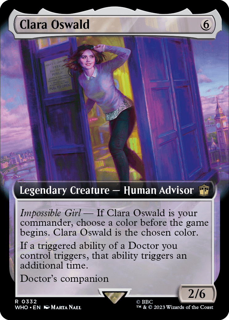 Clara Oswald - Magic: The Gathering - MoxLand