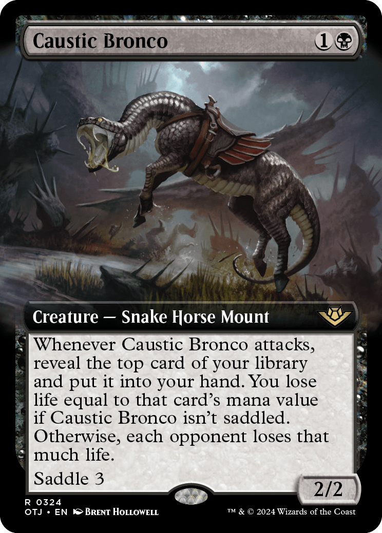 Xucro Cáustico / Caustic Bronco - Magic: The Gathering - MoxLand