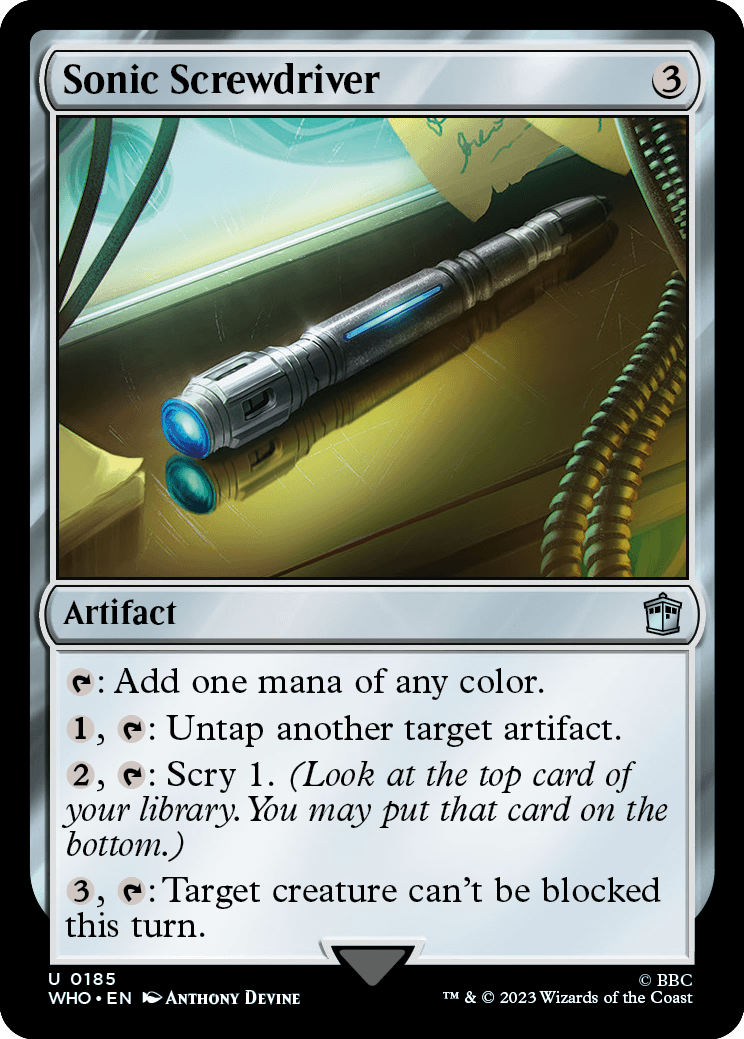 Sonic Screwdriver - Magic: The Gathering - MoxLand